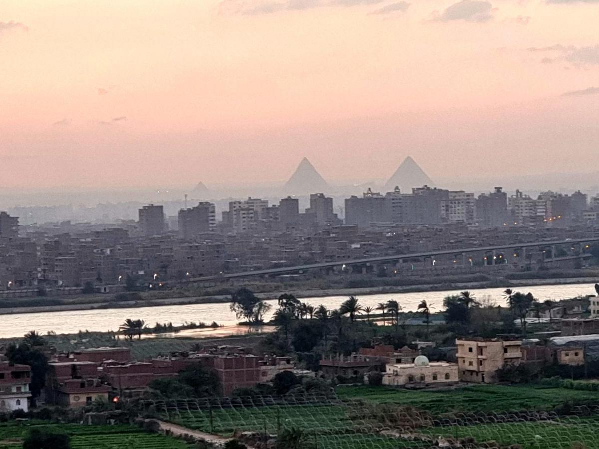 Amazing Nile View And Pyramids Apartment El El Cairo Exterior foto